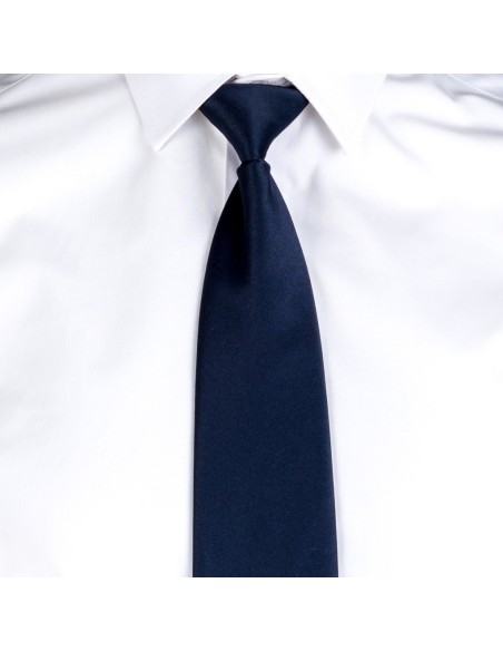 CORBATA CON NUDO RASO