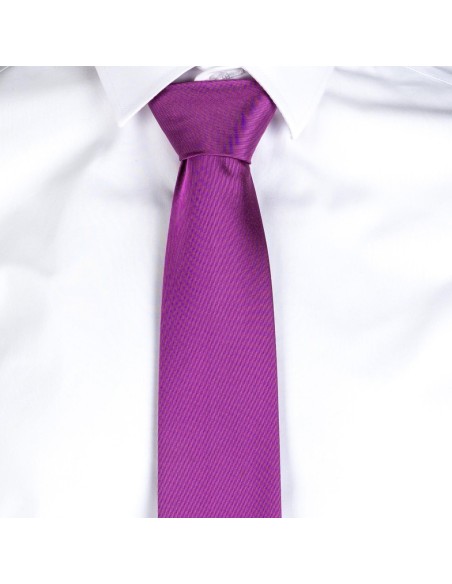CORBATA SIN NUDO JACQUARD RAYA