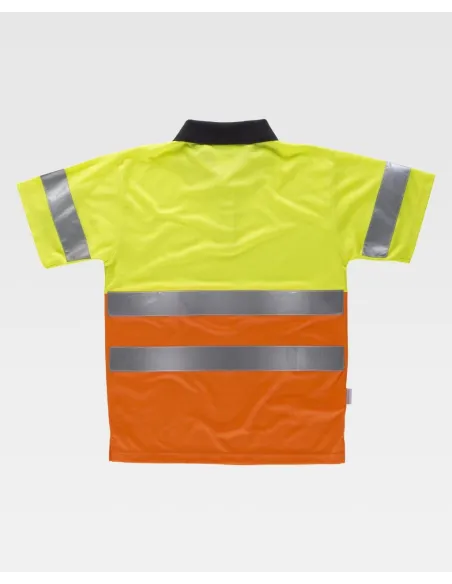 POLO DE A.V. AMARILLO/NARANJA