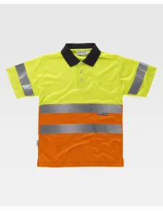 POLO DE A.V. AMARILLO/NARANJA