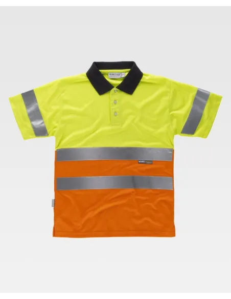 POLO DE A.V. AMARILLO/NARANJA