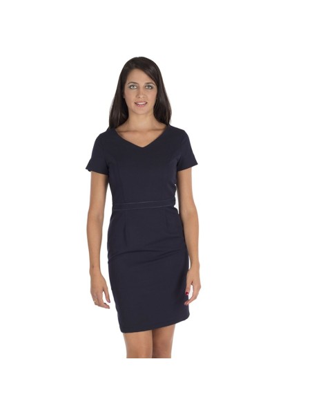 VESTIDO MANGA CORTA TRIVIAL