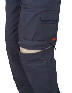 Pantalon algodon desmontable gris 2
