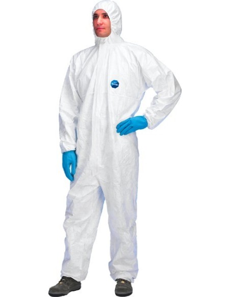 Buzo protecc. quimica TYVEK Classic Dupont blanco