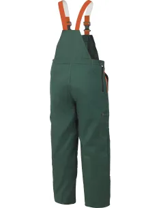 Pantalon con peto, proteccion piernas EN 381-5 2