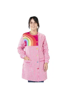 BATA MUJER CON BOTONES ARCO IRIS BAMBULA ANTIB 2