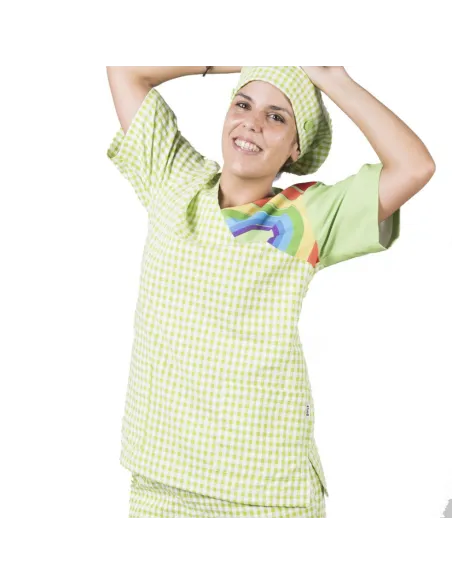 BLUSA UNISEX ARCOIRIS ANTIBACTERIANO