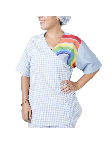 BLUSA UNISEX ARCOIRIS ANTIBACTERIANO