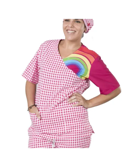 BLUSA UNISEX ARCOIRIS ANTIBACTERIANO
