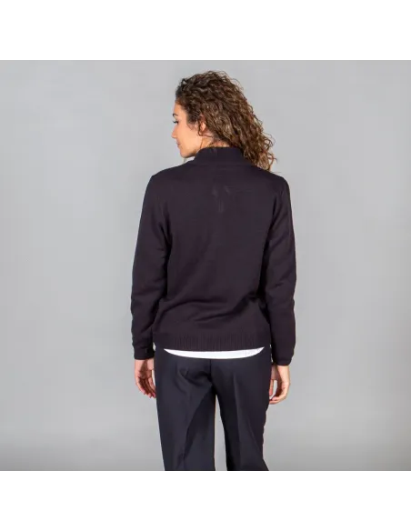 REBECA MUJER PUNTO GRUESO CON CREMALLERA