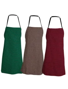 DELANTAL COCINERO RAYAS 90X75 CM