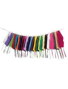 DELANTAL SIN PETO CORTO BOLSILLO 30 X 60 CM BLANCO