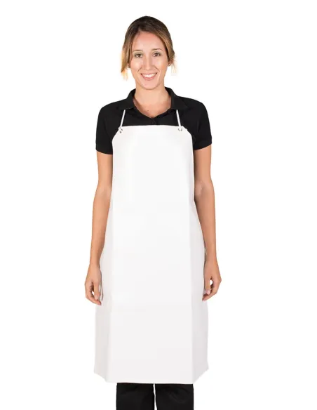 DELANTAL CON PETO PVC (NO RÍGIDO) 90 X70 CM