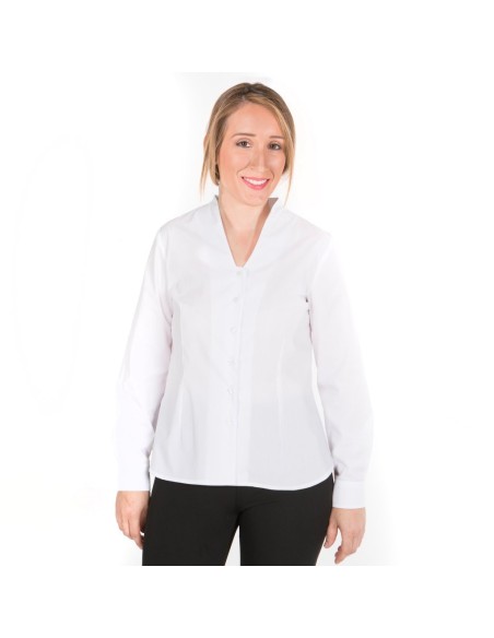 CAMISA MUJER LILIANA CUELLO CHIMENEA