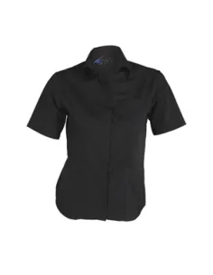 BLUSA MUJER BOTÓN OCULTO M/CORTA COLORES 2