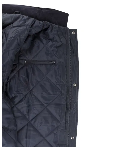 Parka impermeable multibolsillos