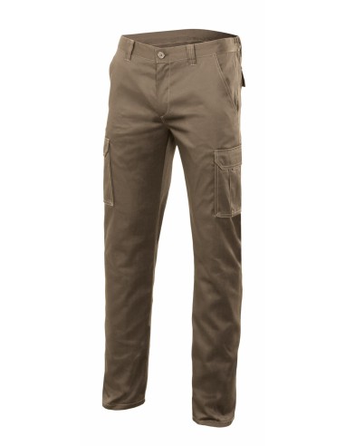 PANTALON STRECH BICOLOR GRIS/VERDE LIMA