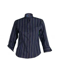 BLUSA MUJER C/MAO MANGA 3/4 RAYAS 2