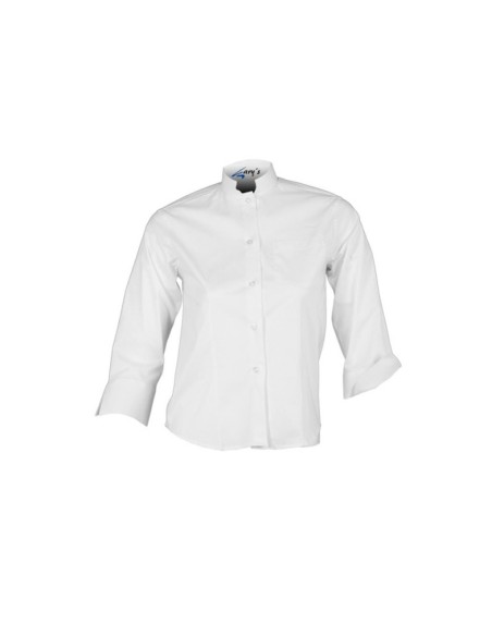CAMISA MUJER C/MAO MANGA 3/4 ALGODÓN ELÁSTICO