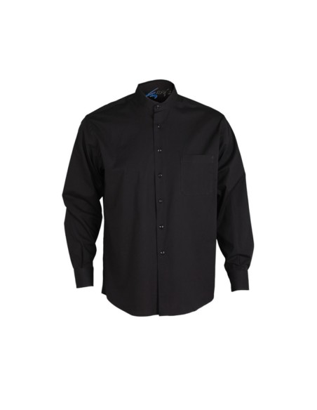 CAMISA HOMBRE CUELLO MAO M/L COLOR
