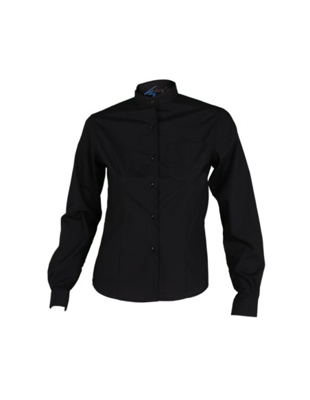 BLUSA MUJER CUELLO MAO M/L COLORES