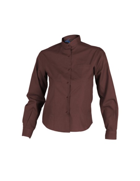 BLUSA MUJER CUELLO MAO M/L COLORES