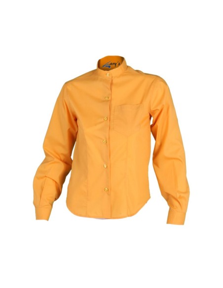 BLUSA MUJER CUELLO MAO M/L COLORES