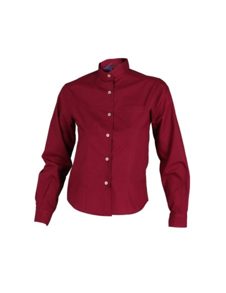 BLUSA MUJER CUELLO MAO M/L COLORES