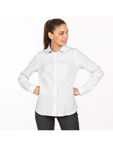 CAMISA MUJER M/L OXFORD REDLINE