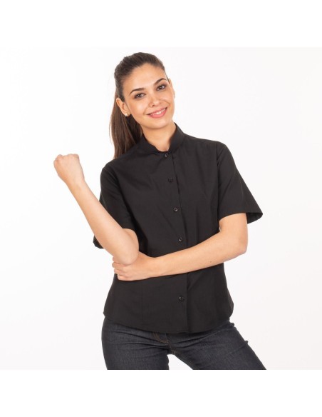 BLUSA MUJER C/MAO M/C POP. REDLINE