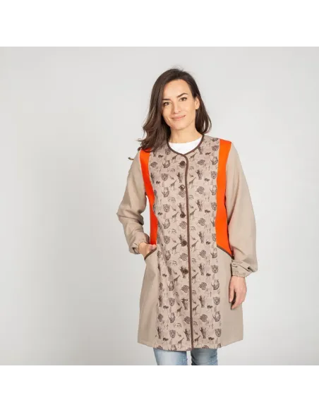 BATA MUJER SABANA TEJIDO RECICLADO