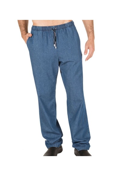 PANTALÓN GOMA + CORDÓN TEJANO LAVADO