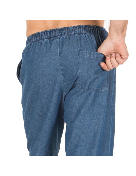 PANTALÓN GOMA + CORDÓN TEJANO LAVADO
