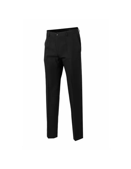 PANTALÓN HOMBRE SIN PINZAS SARGA POLIESTER