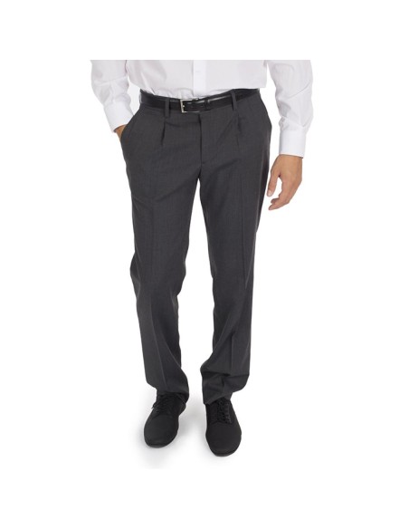 PANTALÓN HOMBRE CON PINZAS CONFORT