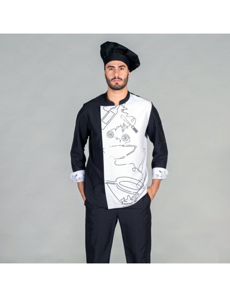 CHAQUETA COCINA UNISEX TORRES