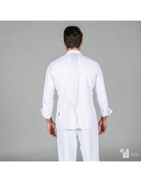 CHAQUETA COCINA UNISEX ARIAS TEJIDO RECICLADO MICROFIBRA