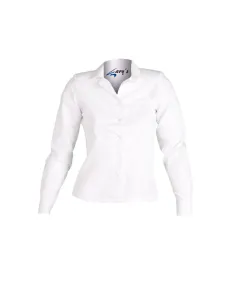 BLUSA MUJER M/LARGA NEGRA, BURDEOS Y CELESTE 2