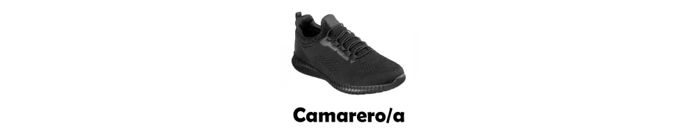 Zapatos y skechers cómodos para camarero y camarera